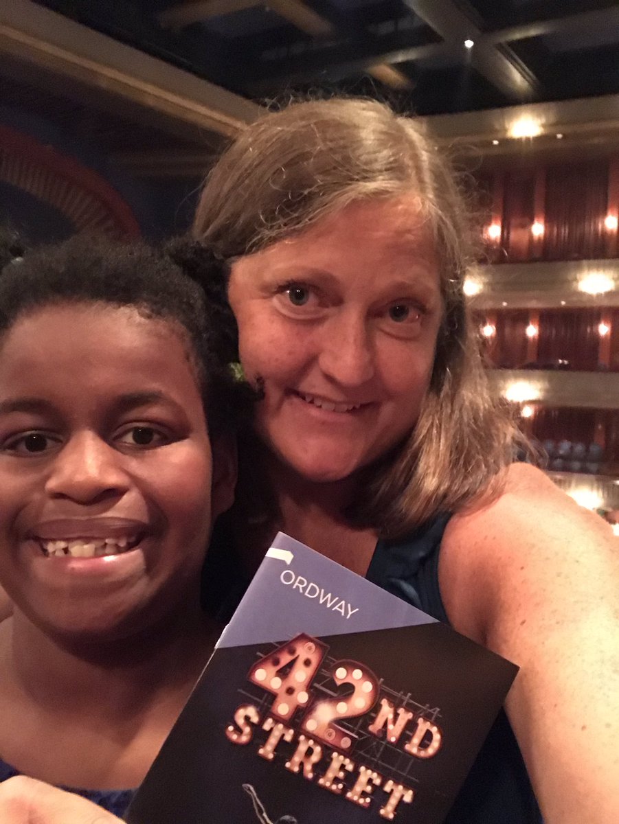 stephgtweets's tweet photo. What an amazing performance! We tippity tapped all the way home. So lucky to meet the talented and so nice @TheRealTTunie and T. Mychael Rambo on the way out. Wins all around! #Ordway42ndStreet #TheaterForAll https://t.co/klRSAm2igH