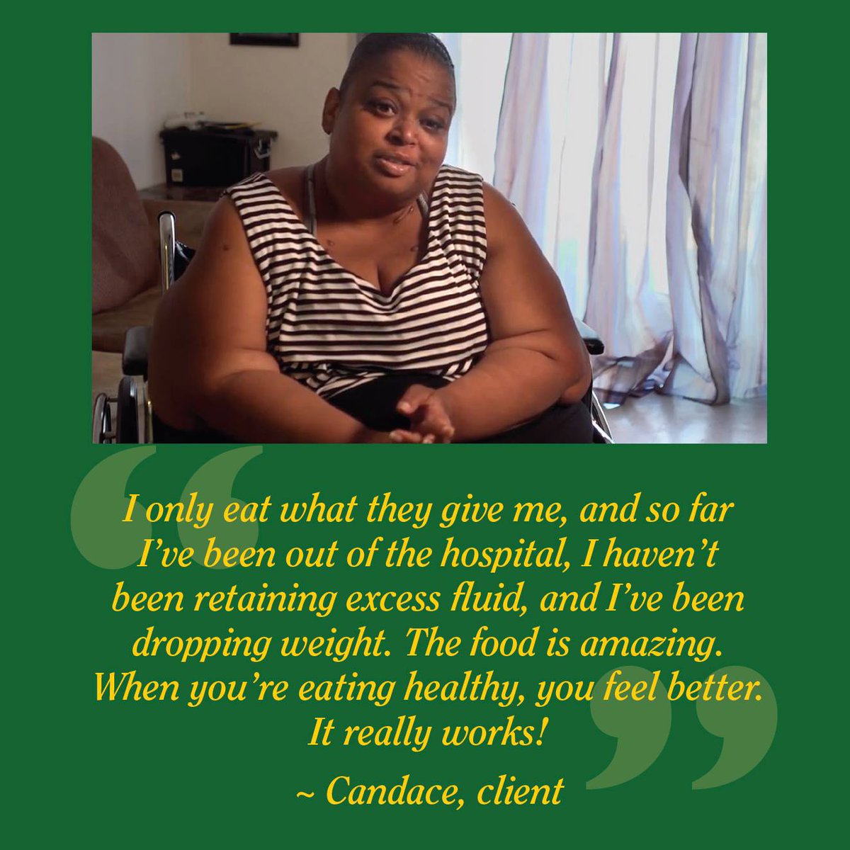 CeresCommunity's tweet photo. Good news on the nutrition intervention pilot project we’re doing with congestive heart failure patients: the self-reported readmission rate is a little less than half of the statewide rate for this population &amp; our partners are finding similar results! #foodismedicine #calfimc https://t.co/cGhewf404g