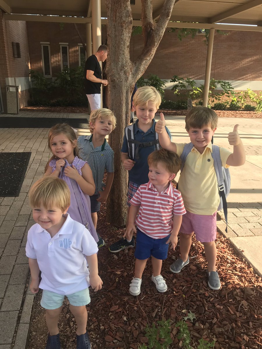 cmjsgates's tweet photo. It is #BackToSchool time for @StRitaDallas #BackPackBlessing Grandma &amp; Pops are having a hard time accepting big G is ready for kindergarten. It was just yesterday his mom walked those halls! Thank you @frjoshTX for kicking off school with a community blessing! https://t.co/UaCLTzZsCV