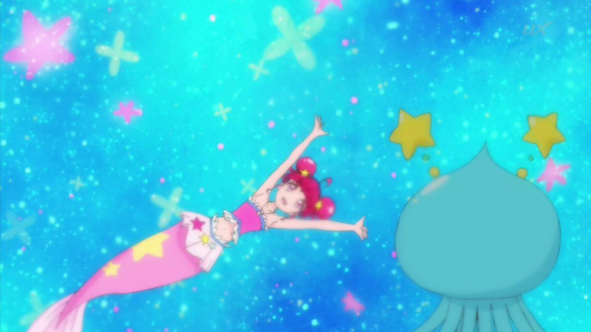 Umi Uw 水下 水中シーン メモ タイトル名と話数 アニメ スタートゥインクルプリキュア 第27話より シチュエーション 人魚に変身して 水中を泳ぐシーンが多数あり T Co Vv4q6xshyg Twitter