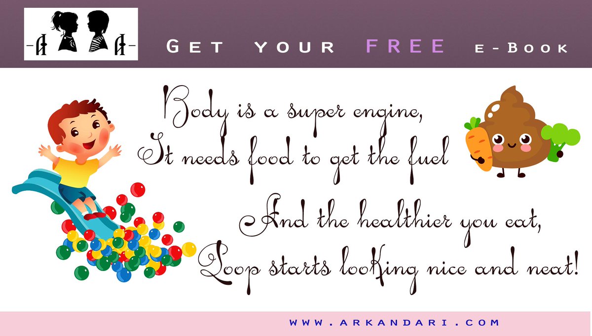 arkandari1's tweet photo. Teach your children why it's important to eat healthy: https://t.co/xa6AfHqeOV #books #kindle #children #kids #parents #parenting #health #potty #poop #digestion https://t.co/yKhQQFrZTE