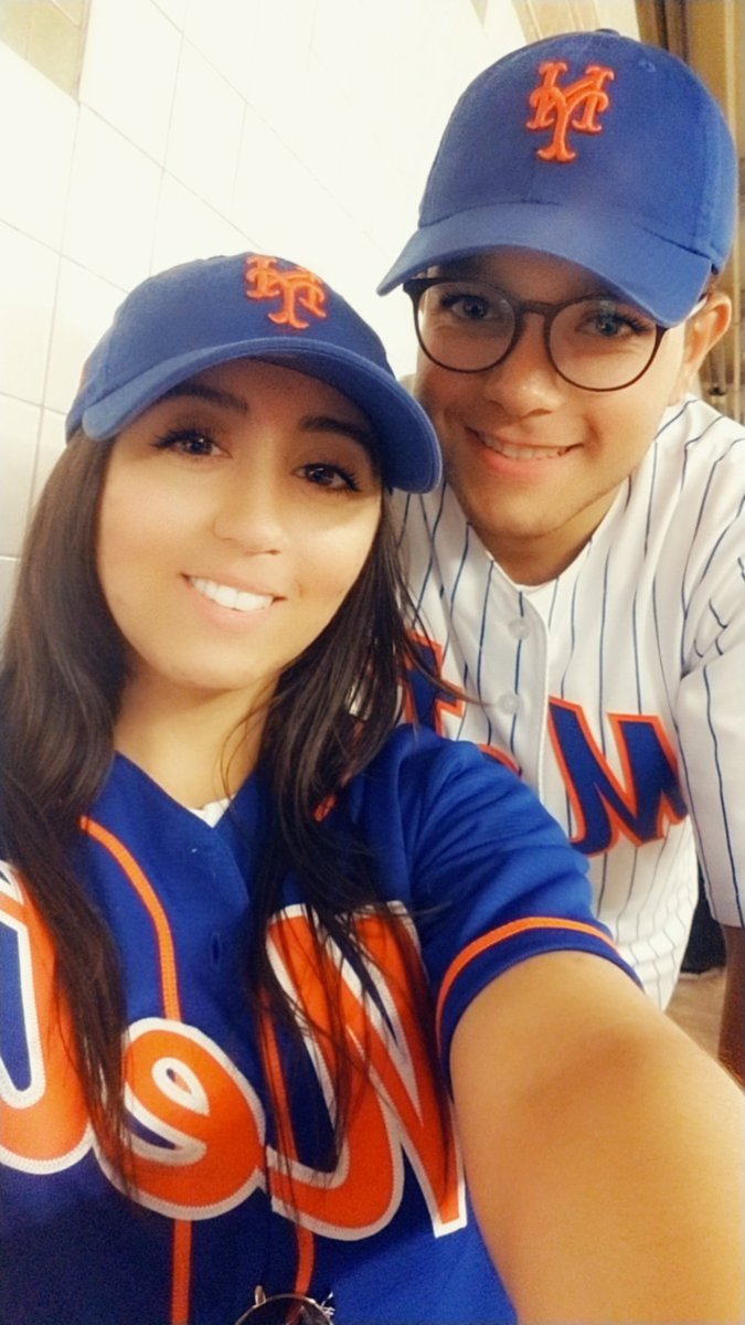 bee_three_'s tweet photo. @Mets Hey guys, if you have any extra Hawaiian shirts laying around we'll take them, Section 532 Row 16 Seats 3 and 4 😅😅😅💙🧡 #letsgomets https://t.co/IK9PvVSOqH
