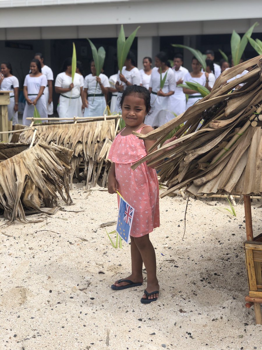 CatInWellington's tweet photo. Talofa, Kia Orana! Prime Minister Puna arrives in Tuvalu for #PIF2019 #BluePacific https://t.co/lbbX5Ka8EY