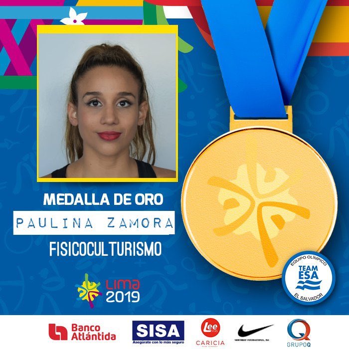 MauriOrellanaSV's tweet photo. Paulina Zamora ganó ORO en la categoría fitness coreografico @TeamESA_ #ESOro https://t.co/XmS7VXexU0