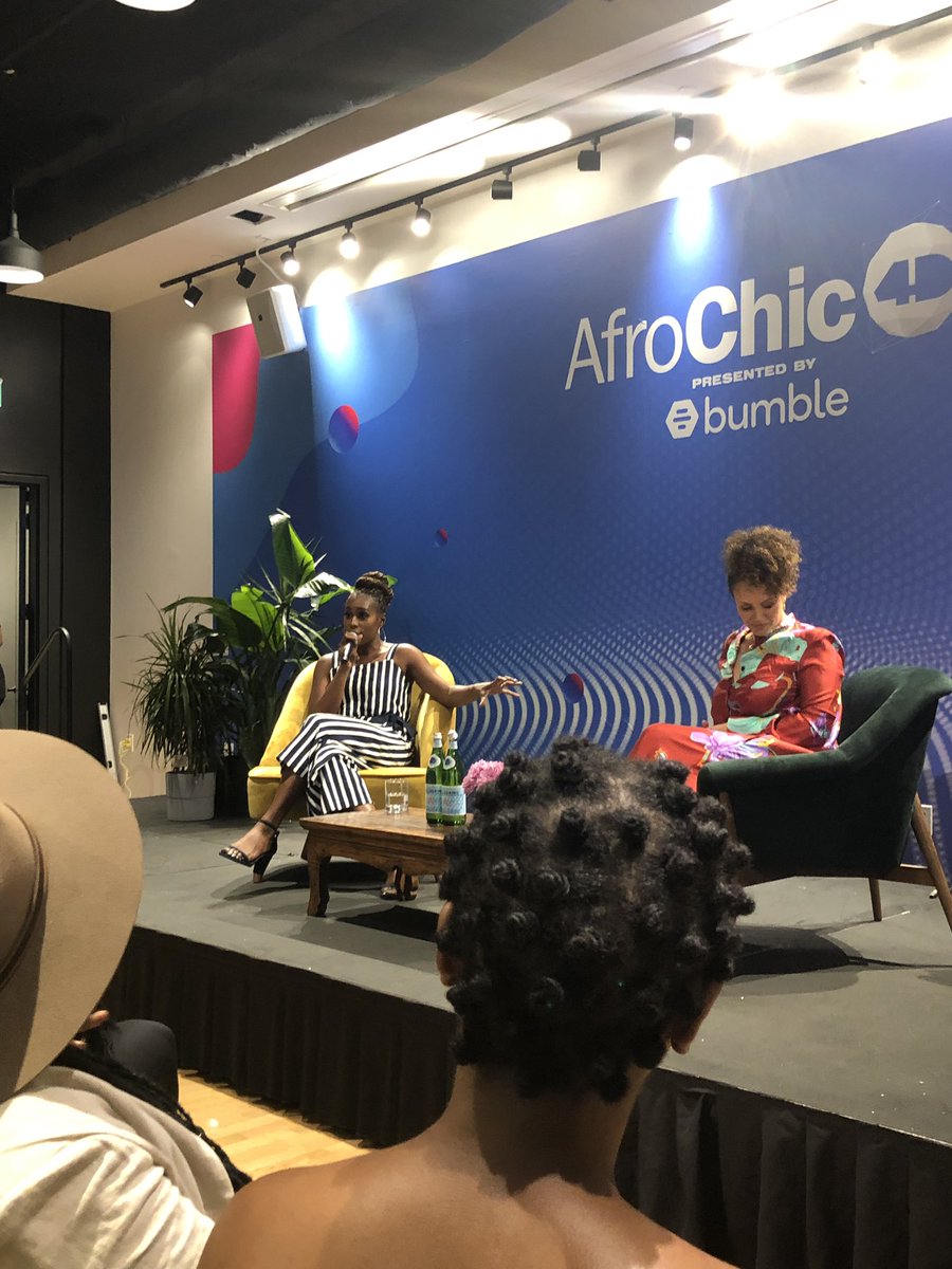 ThierryLindor's tweet photo. “As a man, you should look to empower us(women), protect us, respect us, stop letting people disrespect us and put us down” @IssaRae @vanessacraft @AfroChicTO #issarae #creative #lol https://t.co/iSylE6SUHn