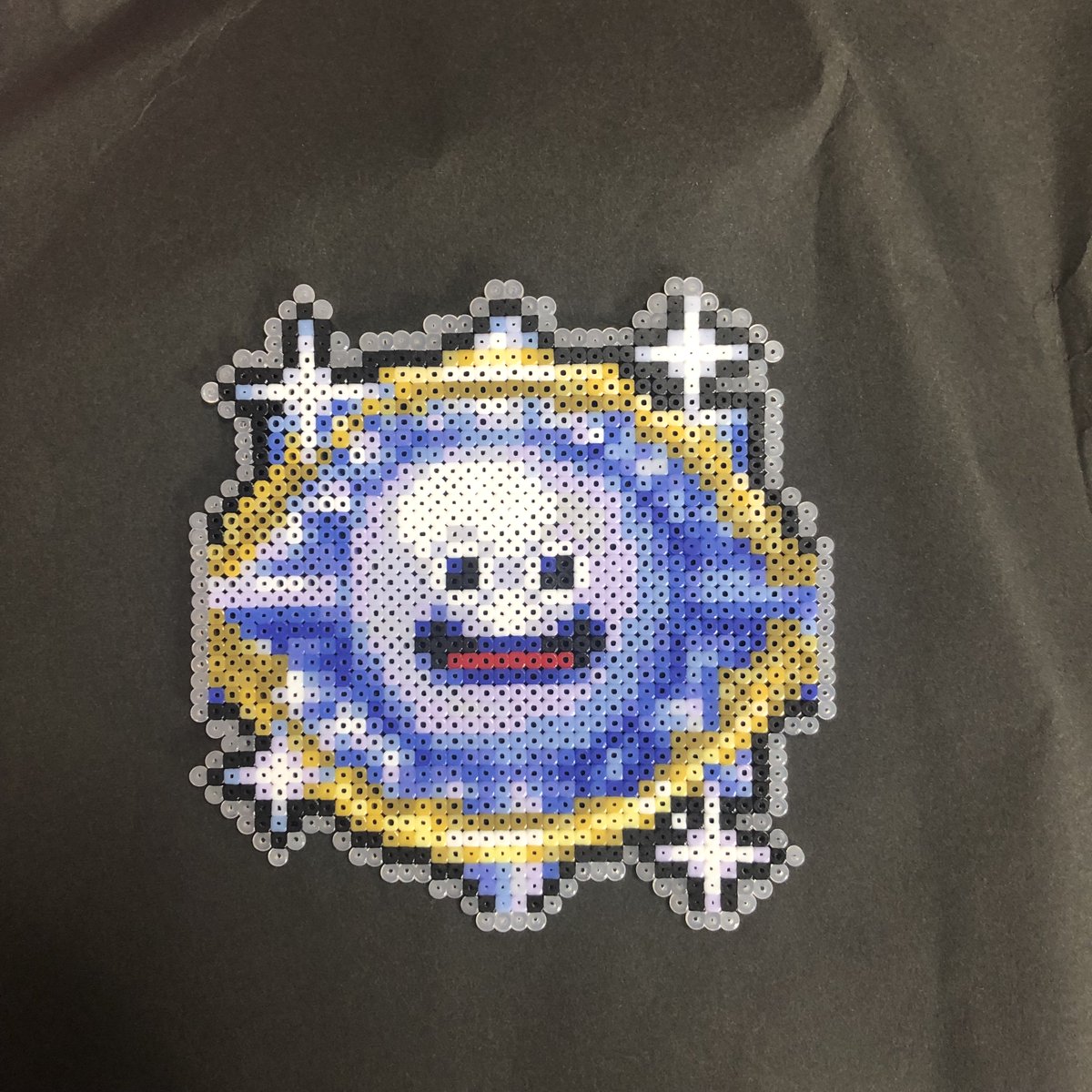 リコp בטוויטר 久しぶりにアイロンビーズ ダイヤモンドスライム テリーのワンダーランドめっちゃはまったなぁ この子可愛くて常にパーティに入れてた ジェイムも大好きなんだけどドット絵にするの無理 アイロンビーズ Fusebeads ダイヤモンドスライム