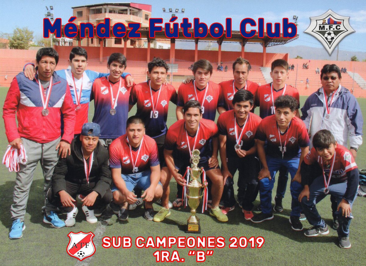 mendez_fc's tweet photo. #MéndezFC El equipo de méndez Futbol Club obtiene el sub campeonato de la primera "B" en la gestión 2019 y regresa a la máxima categoría del futbol tarijeño https://t.co/cqLln2gAZK
