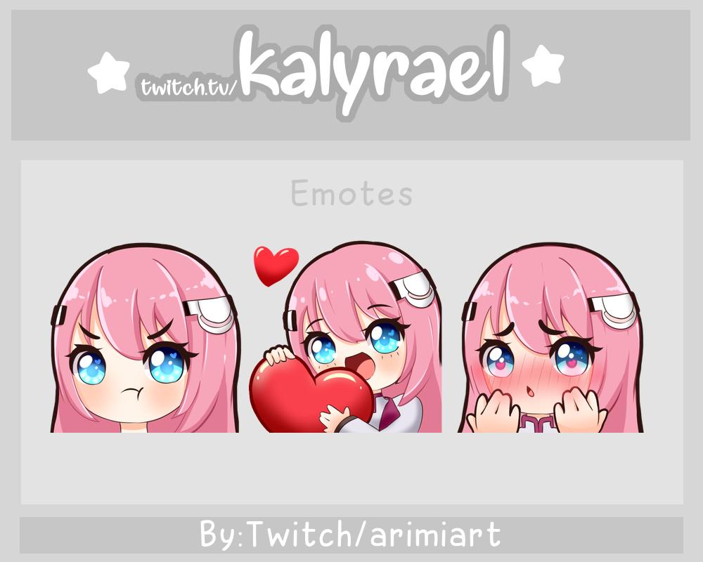 Arimi_Art's tweet photo. Commission Emoteโจthank you @KotaMalice
for the support โค๏ธI hope you enjoy your new emotesโค๏ธif you like my emotes and are interested in acquiring some for your twitch or discord channel just send me a MD #emote #twitch #love #pout #lushing #affiliate #TwitchPartner https://t.co/yYM0f4e60J
