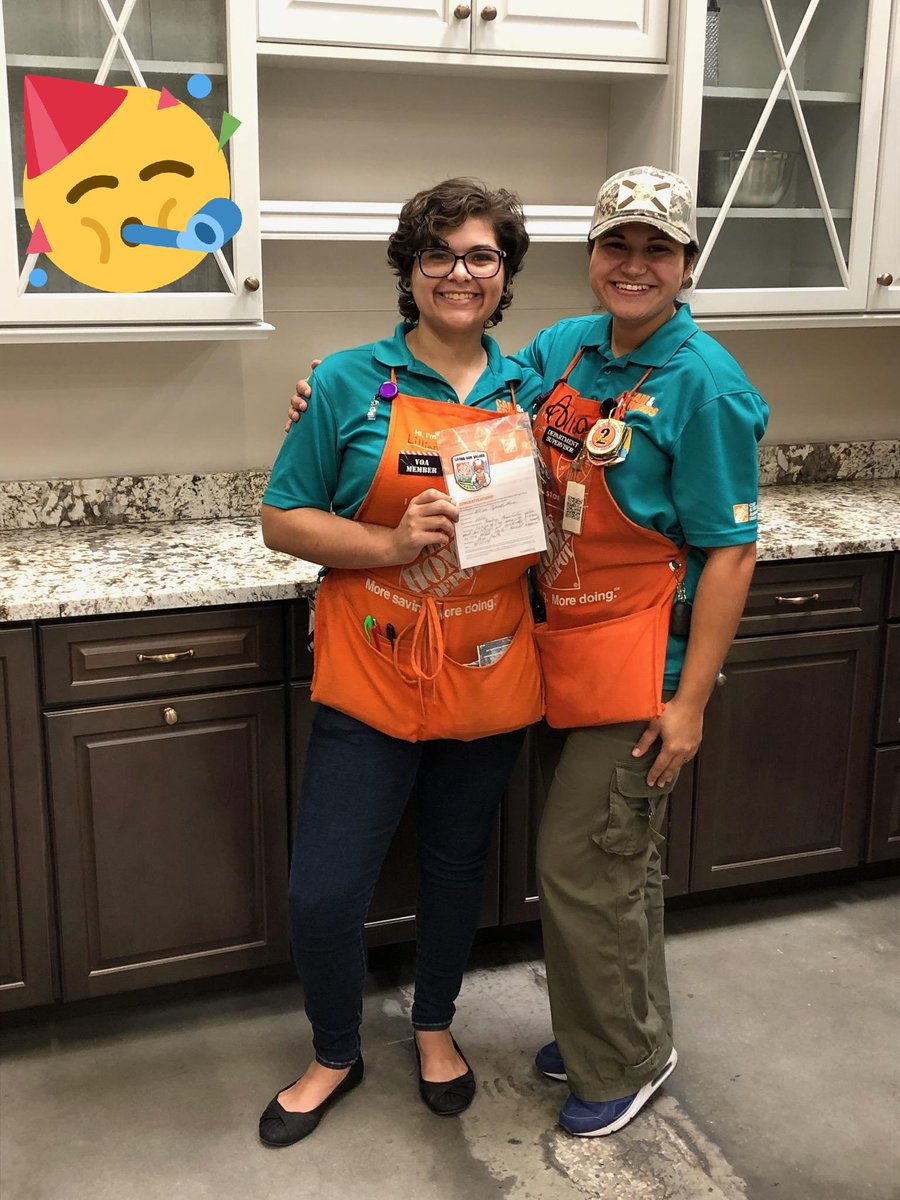 Were so proud of Lillian our kitchen designer for always striving for perfection!!  She makes Kitchen Dreams come True!!! <a href="/avafcadv/">Vanessa</a> @alisacrafts @THDMBaker <a href="/SouthsideHD0226/">Southside Home Depot</a> #southsidestrong #dreamscometrue