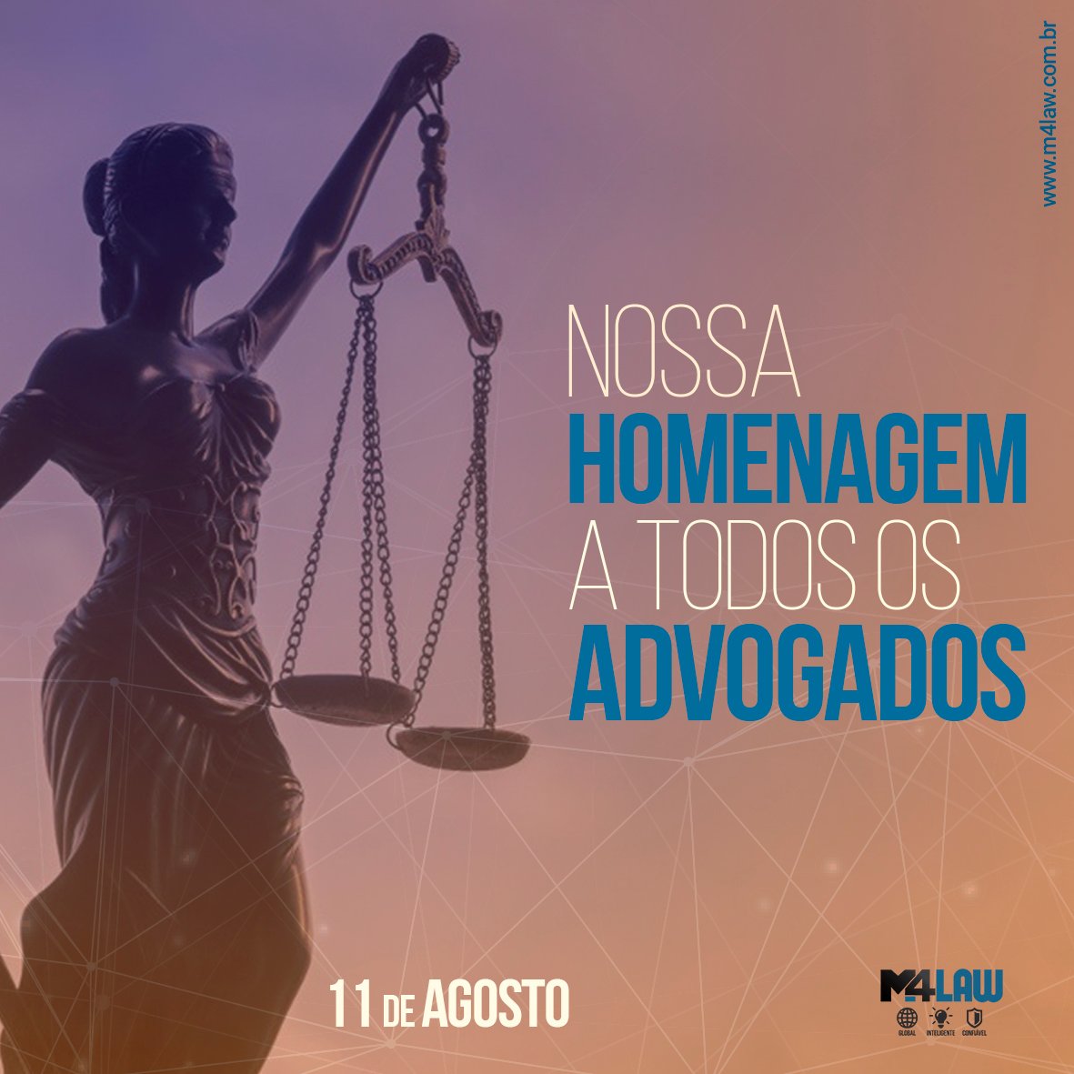 _M4law's tweet photo. Nobre profissão. 

O Direito é a mais universal das aspirações humanas, pois sem ele não há organização social. O Advogado é o seu primeiro interprete. Se não considerares a tua, como a mais nobre da profissão sobre a Terra, abandona-a, porque não és Advogado. #advogado #m4lovers https://t.co/nTuGbrwDLS