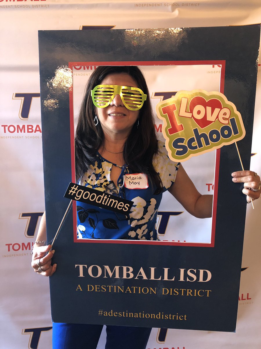 Mariamay33's tweet photo. Officially working at Tomball ISD The happiest place in Earth!!!  I am looking forward to a new year full of learning with the new Two Way Dual Language Program. https://t.co/agmzly8wHi