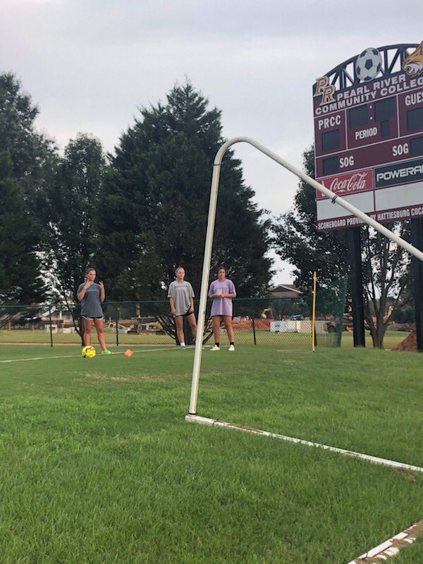 Nothing like a little footgolf to finish off Week 1! #RRR🐾