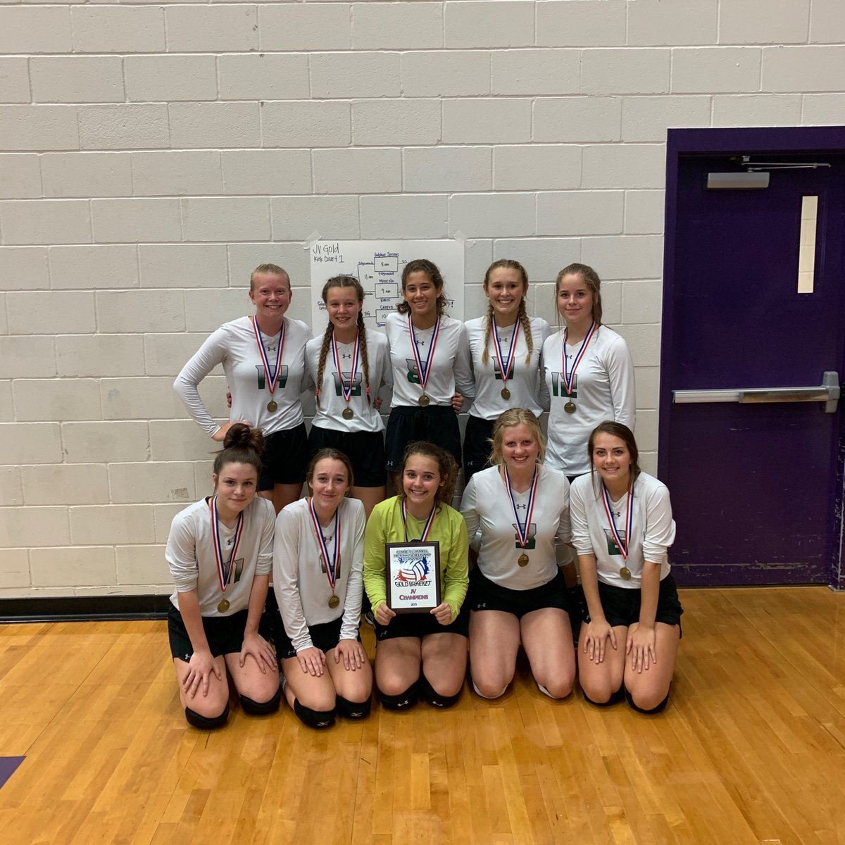 ScurryRosser1's tweet photo. Way to go LadyCat JV Volleyball! Eustace Tournament Champions! https://t.co/CfFjw5M9ug
