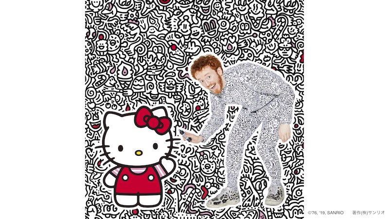 未使用・Mr.Doodle ミスタードゥードゥル『Big Kitty』サンリオ 未使用