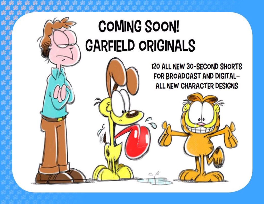 A Pseudonym Ryan W Mead Created For Halloween Besides Garfield The Paws Acquisition Means Nickelodeon Now Owns U S Acres And A Series Of French Comic Inspired Pantomime Shorts Called Garfield Originals