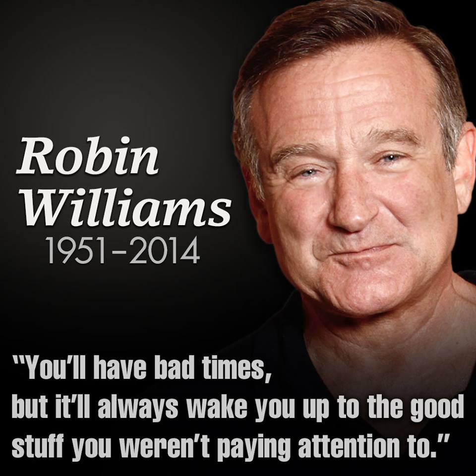 FOX13News's tweet photo. Remembering actor and legendary comedian Robin Williams, who died on this day five years ago. ❤️ #RIPRobinWilliams https://t.co/5wIKB8UQ3F