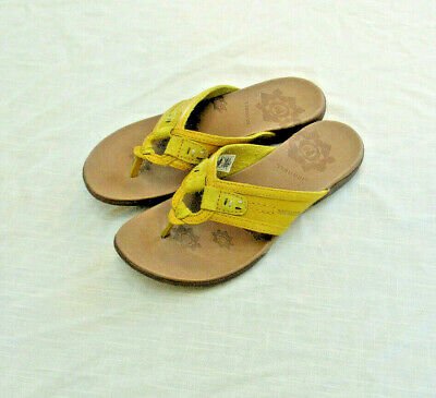 SandalsWomens's tweet photo. (eBay Advertisement) NWOB Women’s Merrell Parva Yellow Squash Sandals Shoes Slip On Size 10 Leather https://t.co/sEtaJd2Dqq https://t.co/mz11oMzdxb
