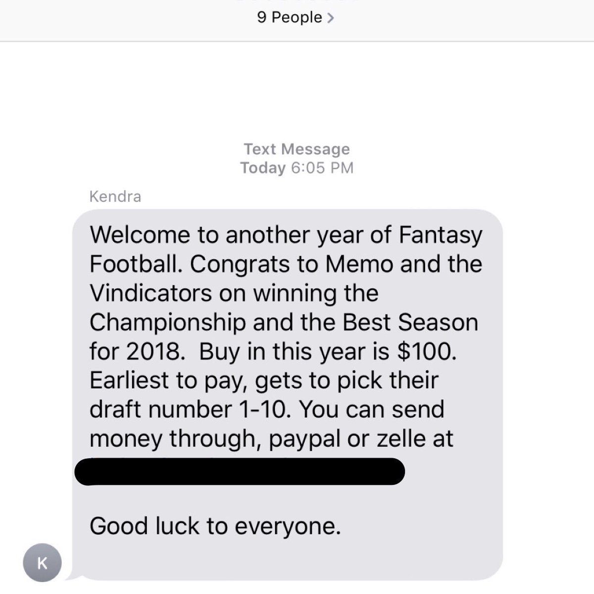 memomonstrosity's tweet image. The champ is back! I am the greatest! 😎🏆💰
#FantasyFootball #champion #vindicators #sequel #RickAndMorty