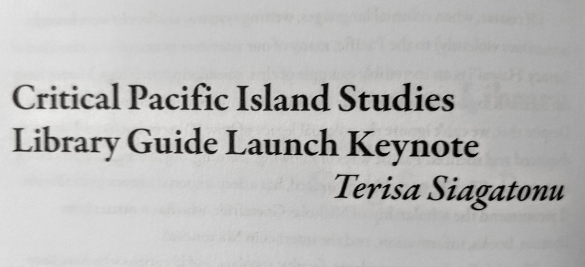 OceaniaConnects's tweet photo. We're happy to share the story of continuing decades long efforts to have the the Ethnic Studies library for PI scholarship &amp; more with the Asian American Library Review. Ft. co-founder Betsy Rohney, @terisasiagatonu and @craigsantosperez that were presented during the launch. https://t.co/4FHSwsz7zo