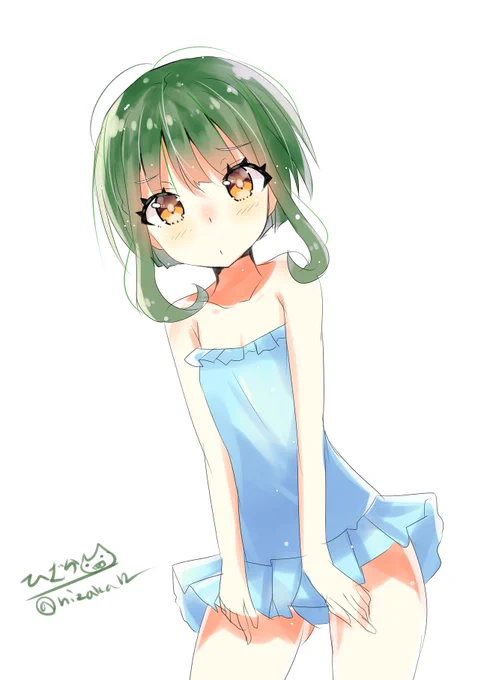 水着の高波
#艦これ版深夜の真剣お絵描き60分一本勝負
#艦これ版真剣お絵描き60分一本勝負_20190810 