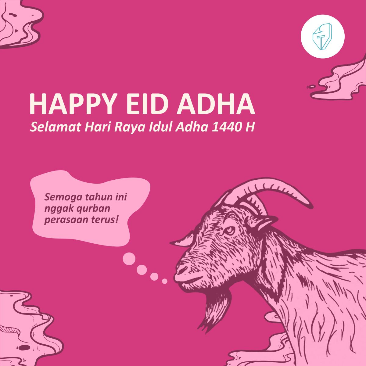 Tabularasaku's tweet photo. Selamat hari raya iduladha bagi yang merayakannya. Btw kamu qurban apa hari ini? 😁😁😁 https://t.co/mW3LkU97q5