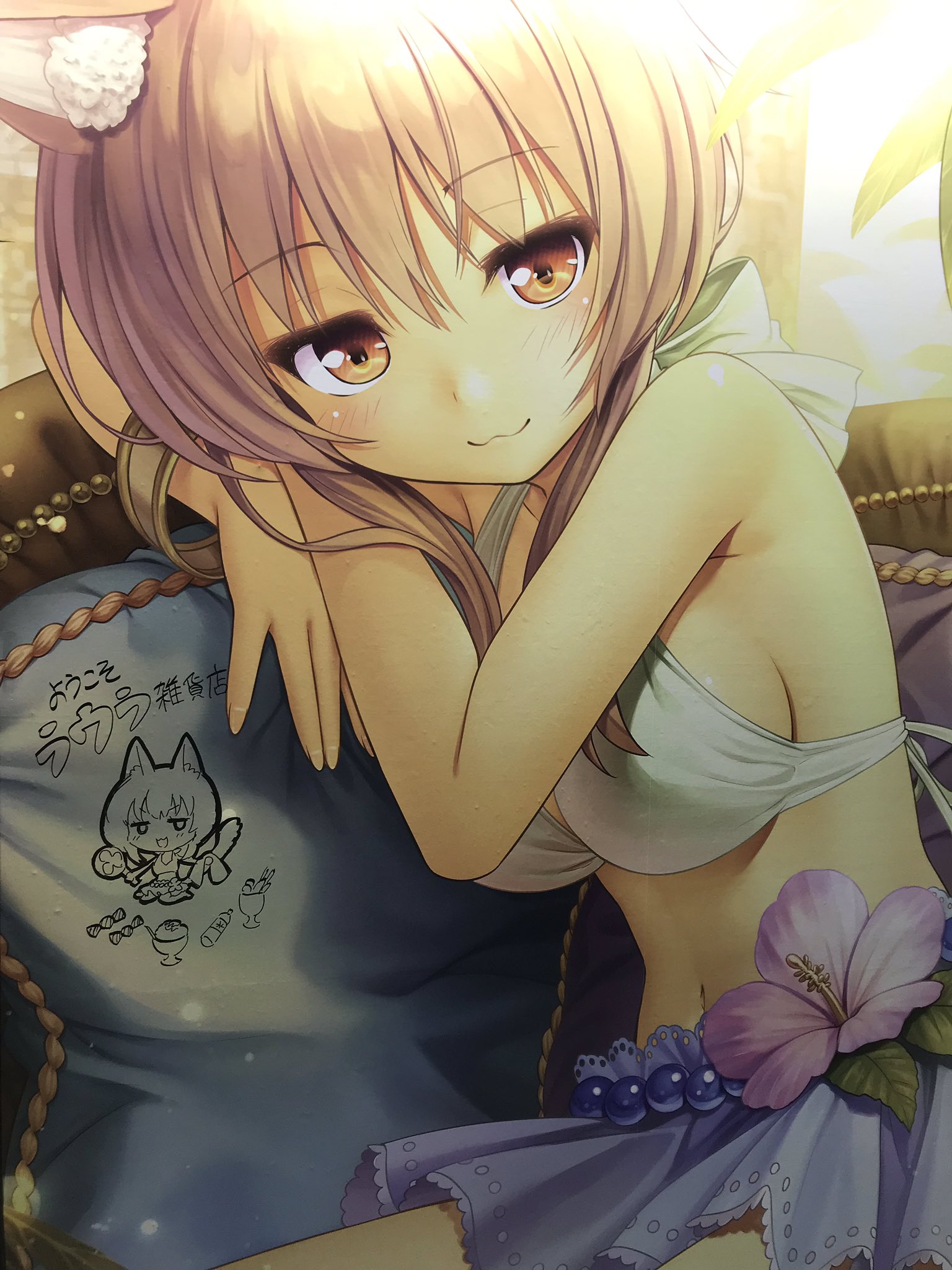 オーガスト 今日は早速 べっかんこうと夏野イオの直筆イラストボードを展示中です ラウラ雑貨店もブース左側壁面にてお待ちしております オーガスト 今日は早速 べっかんこうと夏野イオの直筆イラストボードを展示中です ラウラ雑貨店もブース左側壁面にてお待ちしております