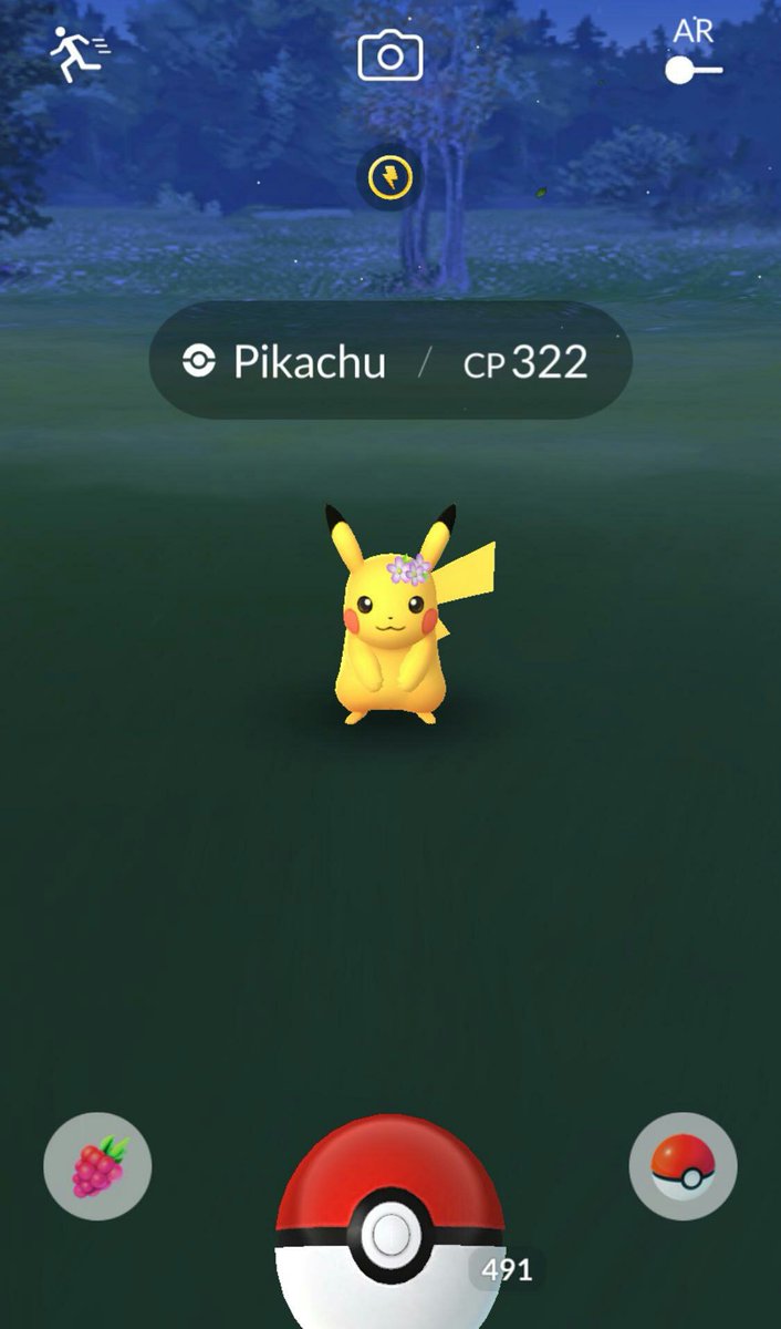 Pokemon Go – Pichu Shiny Fleuri (Spring Flower Crown) – Compte / Échange