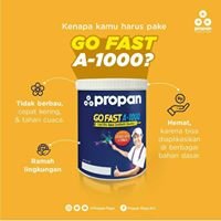 faridpongky's tweet image. Propan GoFast A-1000.
Kelebihan:
1.Lebih Hemat: Mudah diaplikasikan di berbagai bahan dasar.
2.Tidak Berbau: Cepat Kering &amp;amp; tahan di berbagai cuaca.
3.Ramah Lingkungan: Tidak beracun &amp;amp; aman bagi lingkungan.
#PROFUN @_ULuQ_ @taj_uul