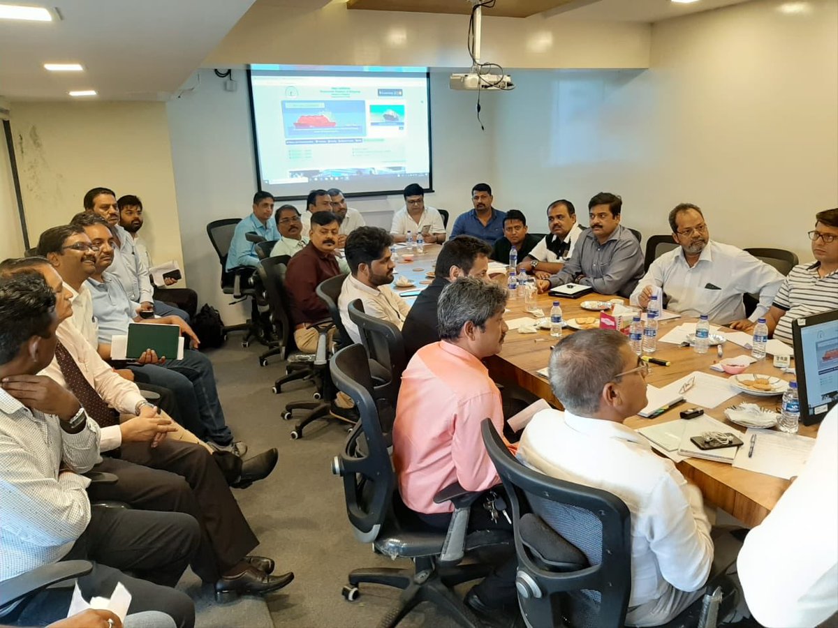 imfederation's tweet photo. All member lines discussing recent developments 
1. impacting employment of Indian Seafarers
2. suspension of License of 8 @shipmin_india approved MTIs. 
3. Stranded Seafarers, blacklisted ships and companies.
A paper shall be submitted soon to authorities. https://t.co/oMboFyCu7P