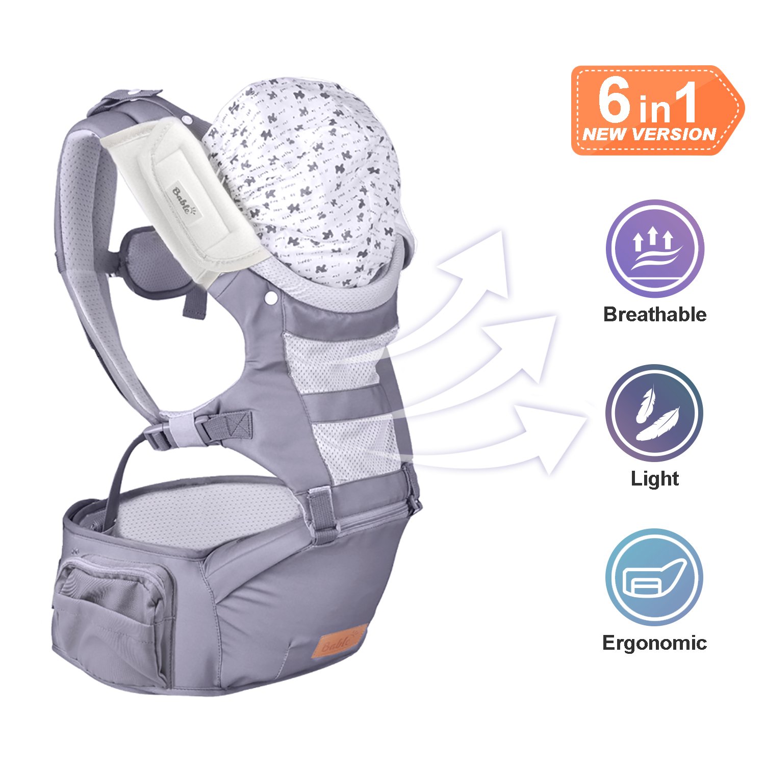 Bable baby hip seat carrier cheap