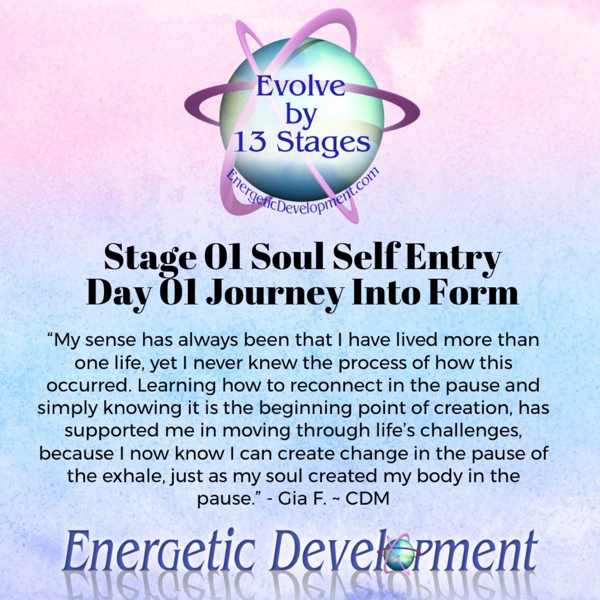 EvolveBy13Stgs's tweet photo. Link in bio. Begin to experience your reconnection to the pause.
#EvolveBy13Stages #EnergeticDevelopment #TheOneCause
#HumanEvolution #Sensology #Support #HealYourself #Awakening #peace #SpiritualGrowth #ExperienceLife #WhatHoldsYouBack #Creation #Reincarnation #CreateChange https://t.co/OLugw3ktap