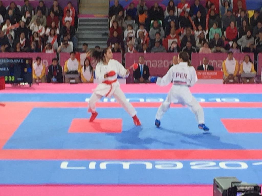 antidopajeven's tweet photo. Felicitaciones a Claudymar Garcés @claudymargs . Excelente actuación en los juegos Panamericanos @Lima2019Juegos . Medalla de plata en kárate. Eres una gran guerrera que nos hizo vibrar. Ahora a buscar cupo a Tokio 2020. Vamos que si se puede!!!! https://t.co/EW0mdDhYI3
