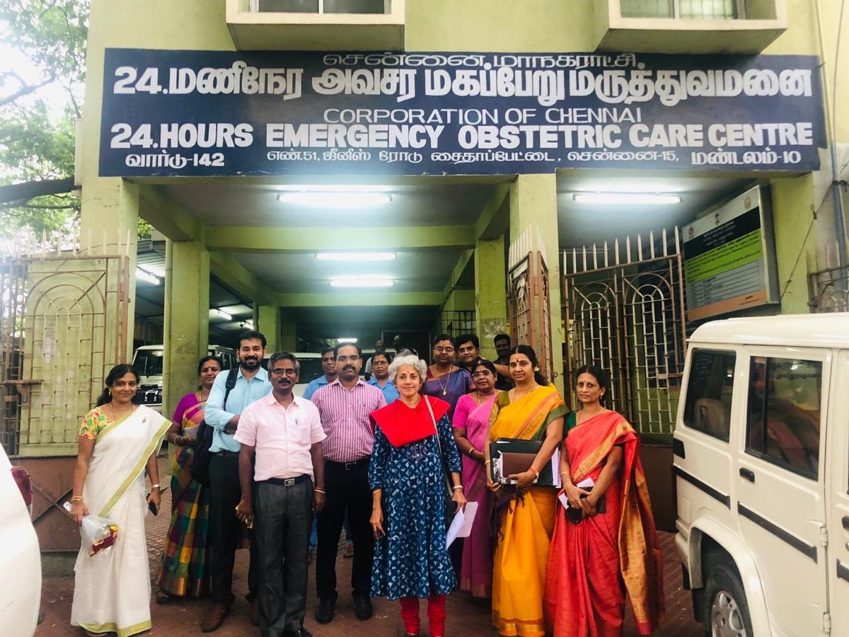 Visited an urban #PHC in Chennai to see #MCH services &amp; health information system. #Tamilnadu has developed an excellent platform for population based health data monitoring &amp; details of all births and deaths. Essential for #UHC &amp; #SDGs <a href="/drharshvardhan/">Dr Harsh Vardhan</a> <a href="/MoHFW_INDIA/">Ministry of Health</a> <a href="/DrTedros/">Tedros Adhanom Ghebreyesus</a>