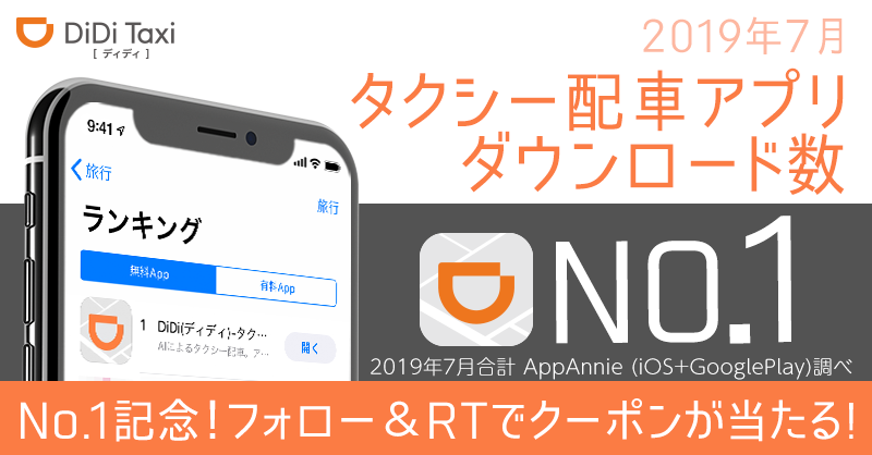 DidiJapan's tweet photo. ＼月間DL数No.1記念！猛暑クーポン配布／

@DidiJapan をフォロー＆この投稿をRTで、
抽選で2,000名様に平日11〜16時に使用可能な500円クーポンが届く！
結果はDMで届くのでお見逃しなく✨️

8月31日までキャンペーン投稿ごとに1回参加可能です♪

猛暑も #ディディ超便利 で乗り切りましょう☀️ https://t.co/h7pwyjqQP2