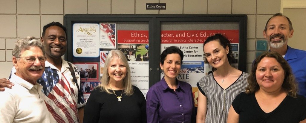 susansc18's tweet photo. Fresno State Ethics Center.  I'm Program Coordinator for Character Ed. https://t.co/cOAKDMm2Tb