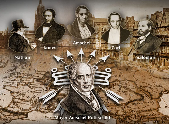 208) Whatever the source of this never-ending flow of money, one thing is certain—he Rothschilds—over the next 50 years—Would control the Bank of England, France, Germany, Italy, Austria, America, The Vatican Bank, and more...How is that possible? A single family?Nahhh...