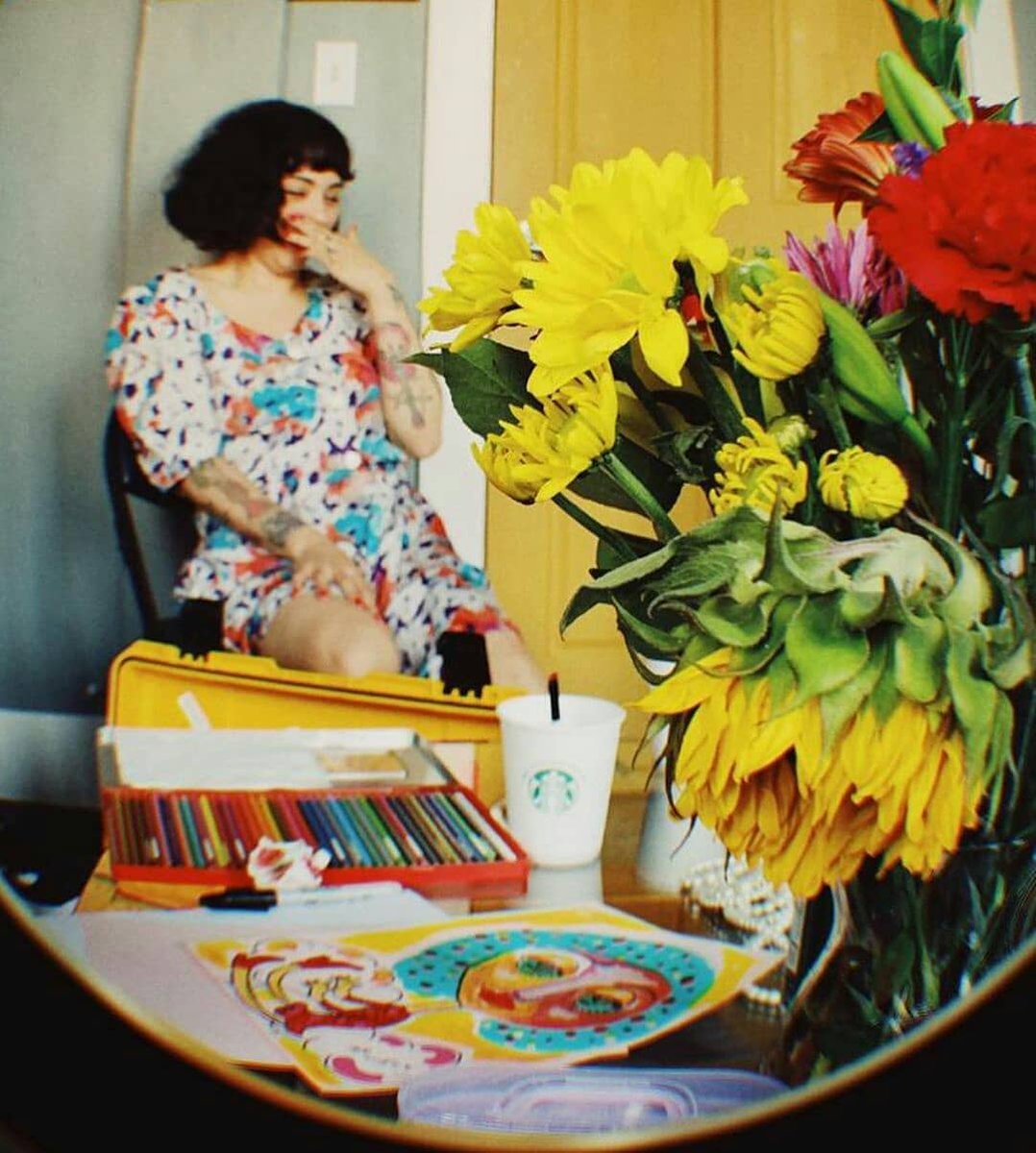 corazonlaferte's tweet photo. ATENCIรN ๐ซ
Hoy @monlaferte sortearรก esta hermoso dibujo pintura en su concierto en Seattle ๐๐
Quiรฉn serรก el afortunad@ de tener esa belleza hecha por sus propias manos ๐๐
Ojalรก tambiรฉn regale dibujitos en su gira por Sudamรฉrica ๐
@dani_peregrino
#monlaferte
#usatours https://t.co/m76bif5jYW