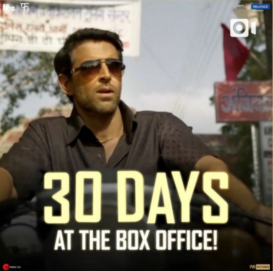 HrithikianJames's tweet photo. #Super30 completes Super30 Days on Box Office and still running Successfully on more than 700 Screens in 5th Week .
#SuperhitSuper30 https://t.co/fkfDoHCmyp