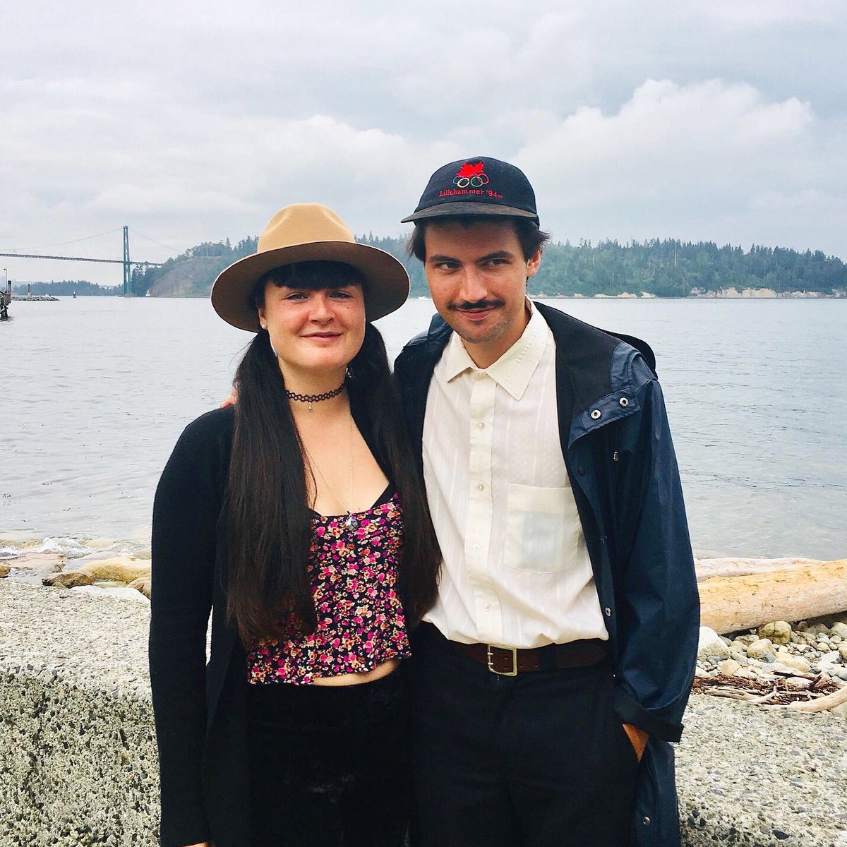 thebachands's tweet photo. Woah! Barely made it to the @harmonyartswv festival after our ferry got cancelled! Come see us tomorrow at @CBCVancouver downtown for a free lunchtime show, 12 noon! #tourlife #cbcvancouver #yvr https://t.co/3BKDhrAzIc
