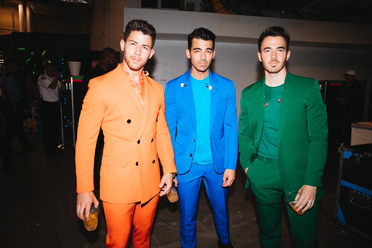 nickjonas's tweet photo. From pre show shenanigans to onstage shenanigans. 😁 Thank you Tampa. What an incredible night. https://t.co/4hYDaPkEGX