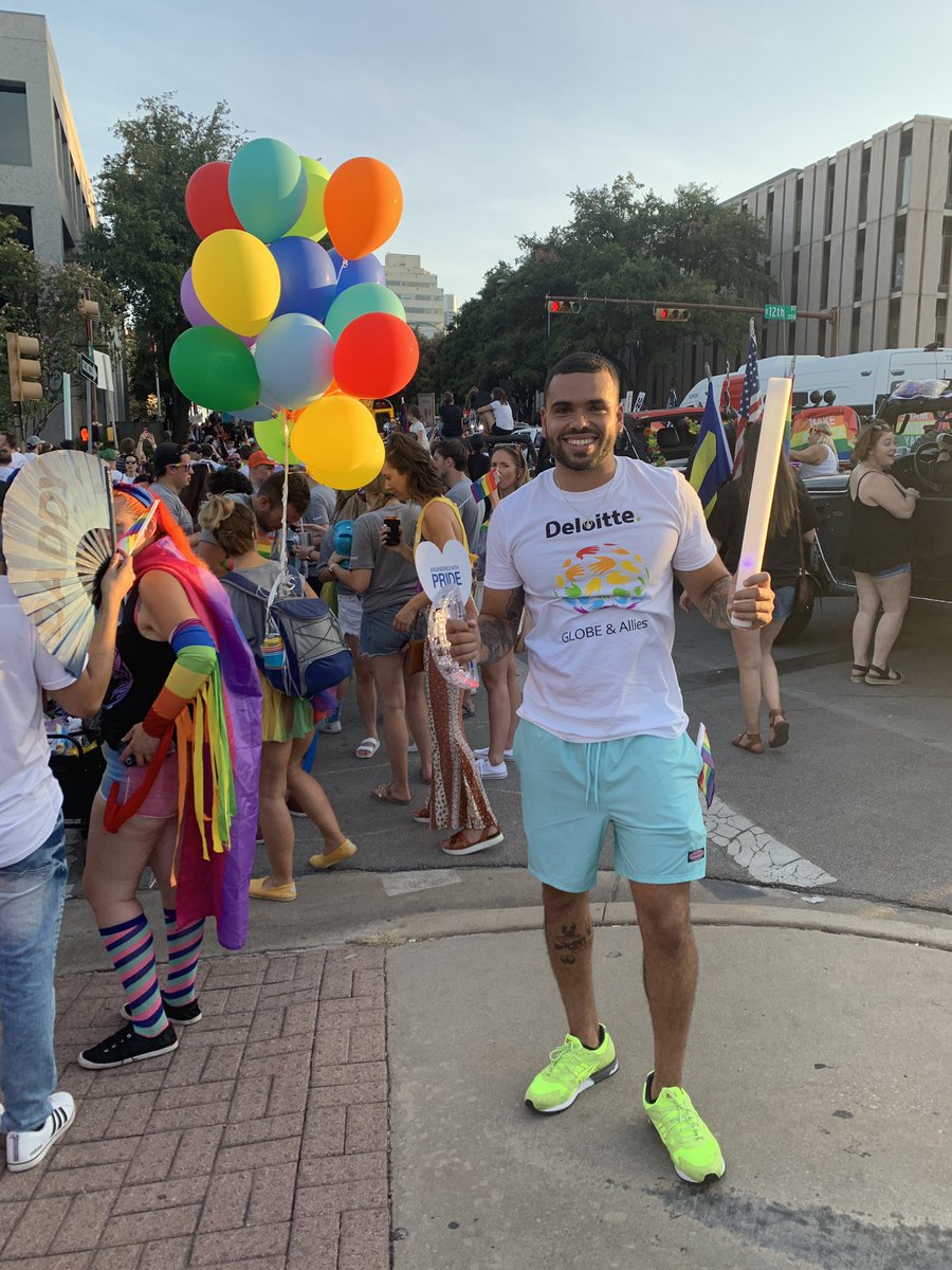 Had a good time with friends and family at #PRIDEAustin ✊🏽🌈