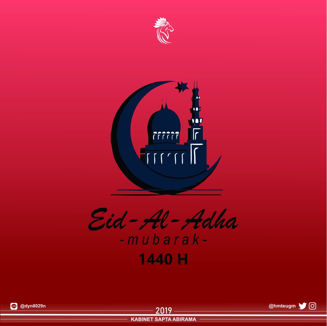 [SELAMAT HARI RAYA IDUL ADHA 1440 H]

Selamat Hari Raya Idul Adha, 10 Dzulhijjah 1440 H. Semoga hikmah kurban senantiasa membawa ketulusan dan kebersihan hati bagi kita semua.

Aamiin 🙏
.
.
Kabinet Sapta Abirama
HMTE UGM 2019