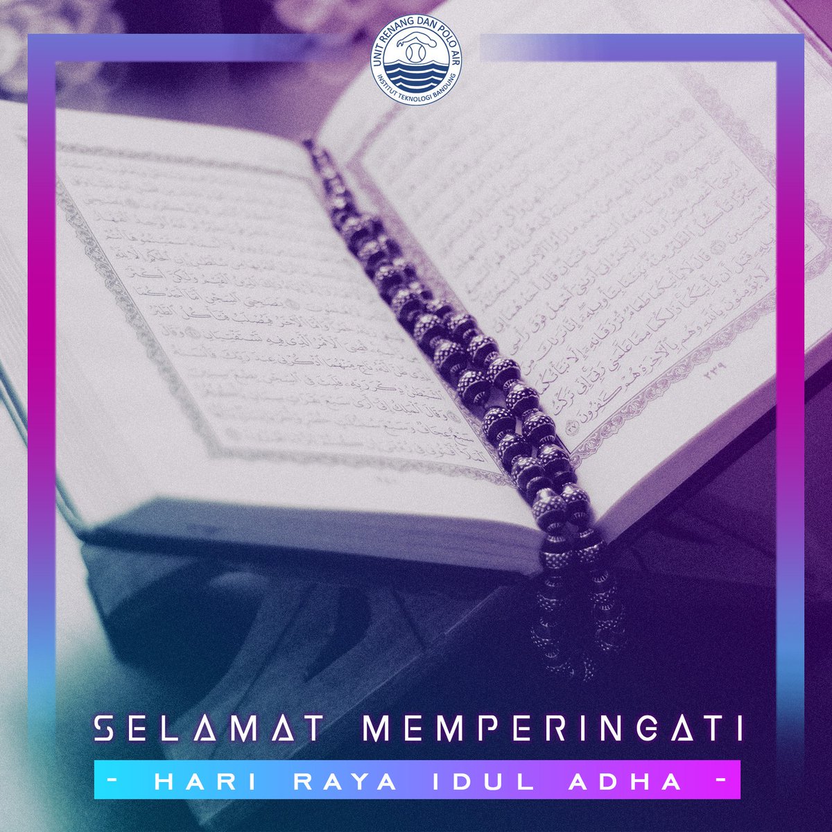 [Selamat Memperingati Hari  Idul Adha 1440H]
Jadikan Idul Adha sebagai langkah awal menjadi insan yang semakin baik akhlaknya

Kami dari URPA ITB mengucapkan selamat Idul Adha 1440 H bagi yang merayakan🙏🏻

#URPAITB #URPA #URPAMengucapkan #ITB #Renang #Swimming #PoloAir #WaterPolo