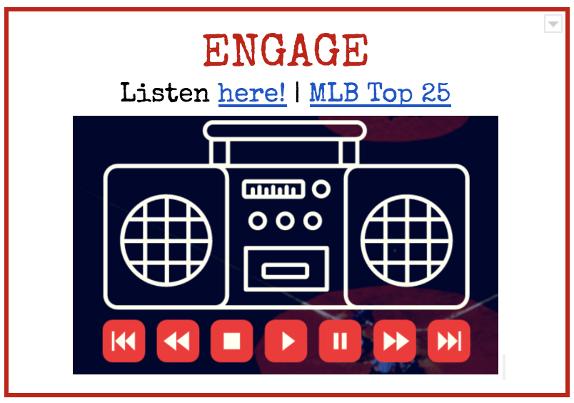 SARAHLANDIS's tweet photo. What would your Walk Up Song be? Build community, foster inclusion, and have some FUN with this short little #HyperDoc #MusicInTheClassroom #KnowYourStudents #YearlongMemories #elachat #caedchat @MLB @TsGiveTs https://t.co/IKgbmWLzB9⚾🎵 https://t.co/CFiTjy0pNJ