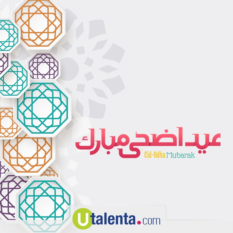 #UtalentaME wishes you all a happy Eid Al-Adha!
.
.
#BeOnUtalenta #Creativity #BeyondYourWorkSpace
#EidAlAdha2019