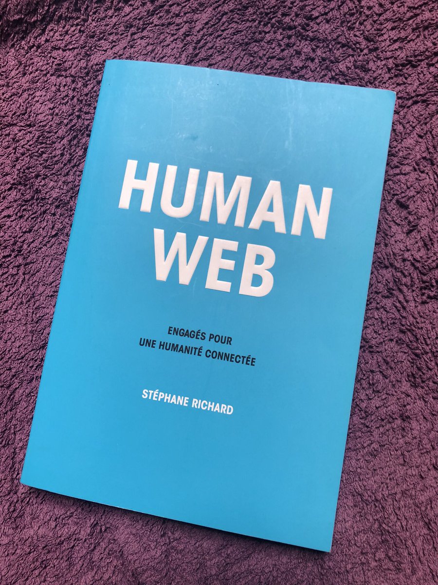 SebCrozier's tweet photo. Le best seller de l’été à lire sur la plage avec un mojito bien serré 😊.
Human Web par @srichard.
Les nouvelles technologies, ce ne se sont pas que des 0 et des 1 mais aussi la promesse d’un monde meilleur.
#web #télécom #livre https://t.co/c4eU6DJFnB