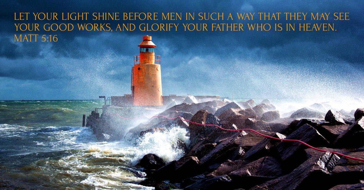 CalculatedFaith's tweet photo. A lighthouse is worthless near safe waters. It can only serve a purpose on dangerous shores. The Church is the same. Our light is only effective when we choose to place ourselves where the danger is real. Where is your light shining? https://t.co/EWzr3PjGqV