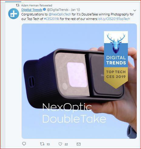 JTFin3's tweet photo. Counting the days to be one of the first to get the DoubleTake revolutionary new binoculars!
https://t.co/gfyWbm37py #DoubleTake #hikingadventures #birding #Outdoorplay #OutdoorSports #outdoorlife https://t.co/tFb6dW1ZgM