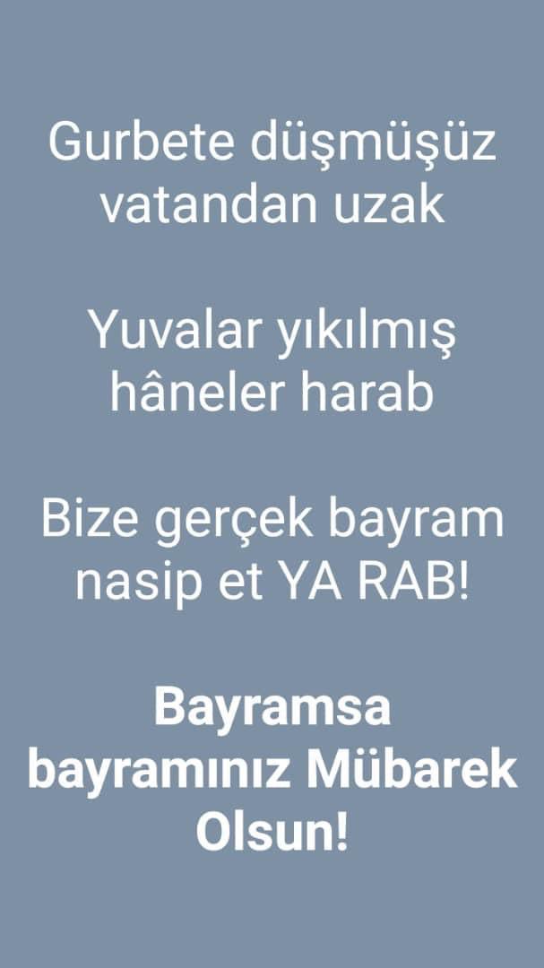 bayram nasip et ya rab bayramsa