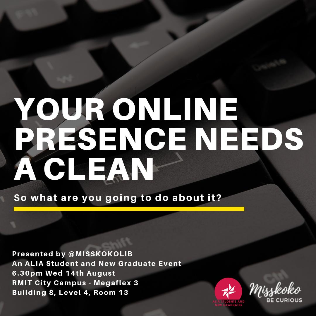 misskokolib's tweet photo. Heard of this #OnlinePresence thing and want to know more? Like maybe the benefits and pitfalls of having one? Come to my workshop on the 14th Aug to learn more ๐ @ALIASNGG #Misskokolib #VisibleIsValuable https://t.co/Bo7IPQCivZ https://t.co/4K8lX0IkED